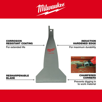 3-Piece Material Removal Blade Set - Carbide/Stainless Steel
