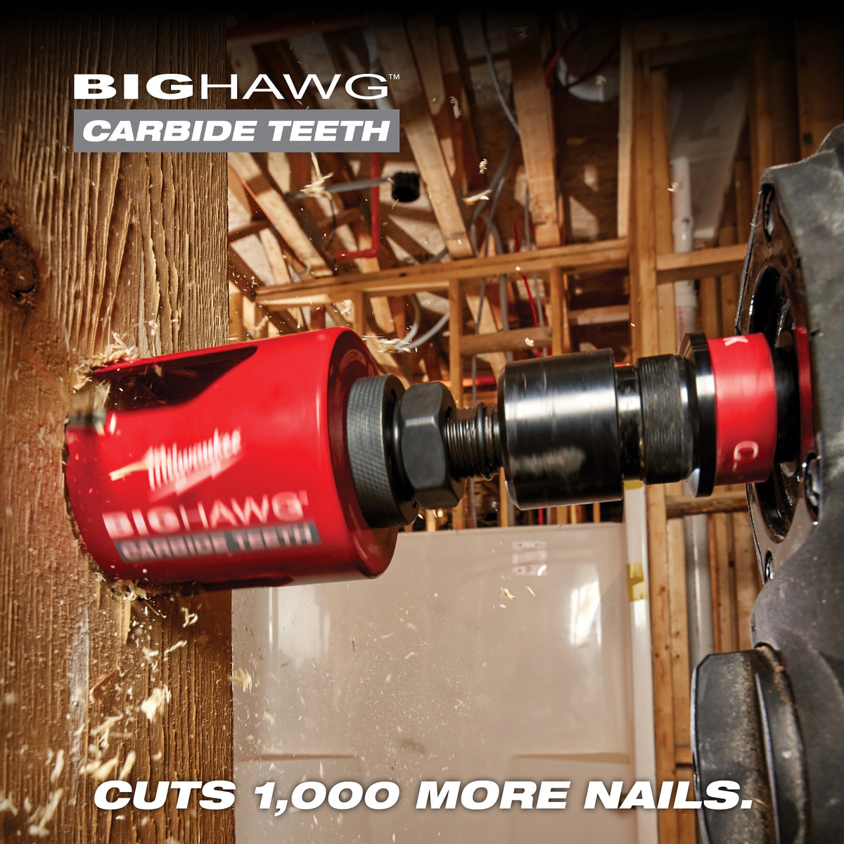 Big Hawg - Hole Saw - Dia - Cutting