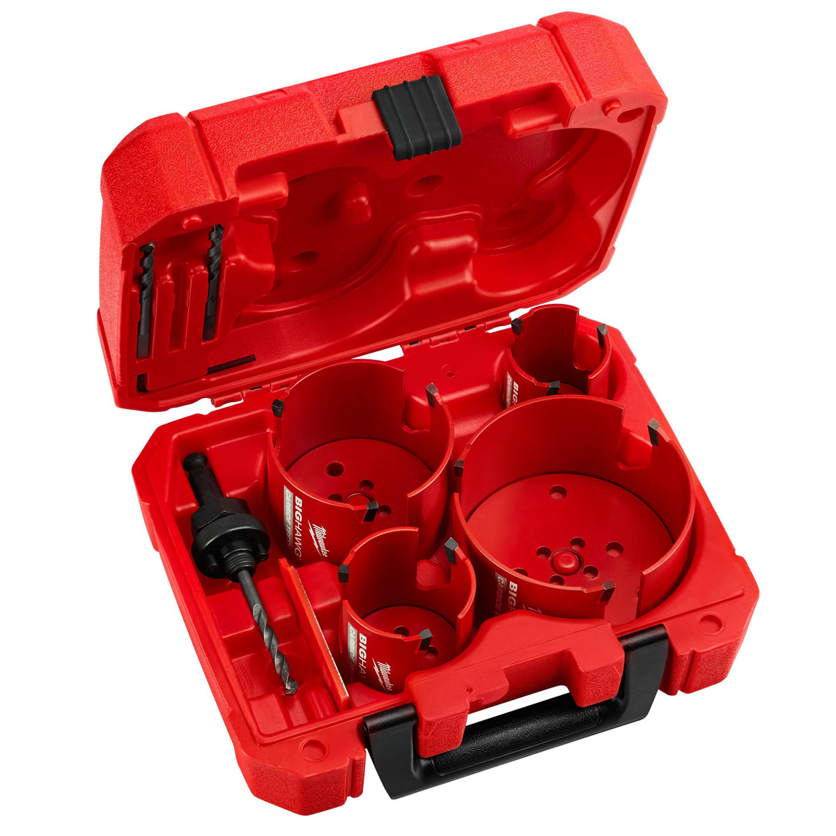 Milwaukee® BIG HAWG™ 49-56-9285 Hole Saw Kit, 8 Pieces, Carbide