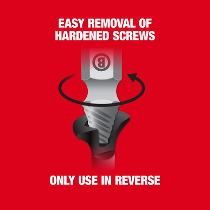Screw Extractor Set - 4 Pieces