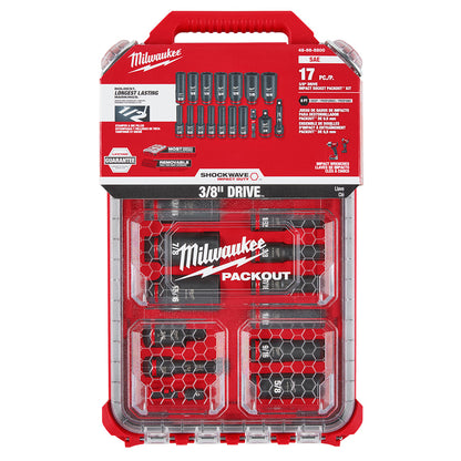 49-66 Socket Packout Set - 17 Pieces - Steel