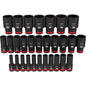 Deep Socket Set - 29 Pieces - Forged Steel