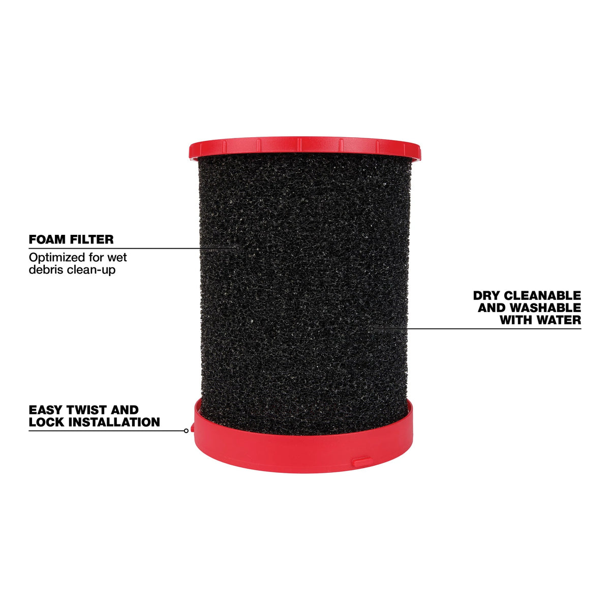 49-90 Large Wet Filter - Foam