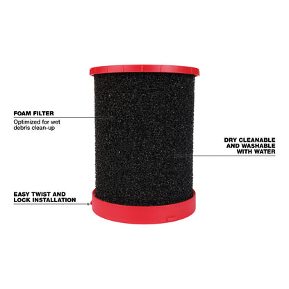 49-90 Large Wet Filter - Foam