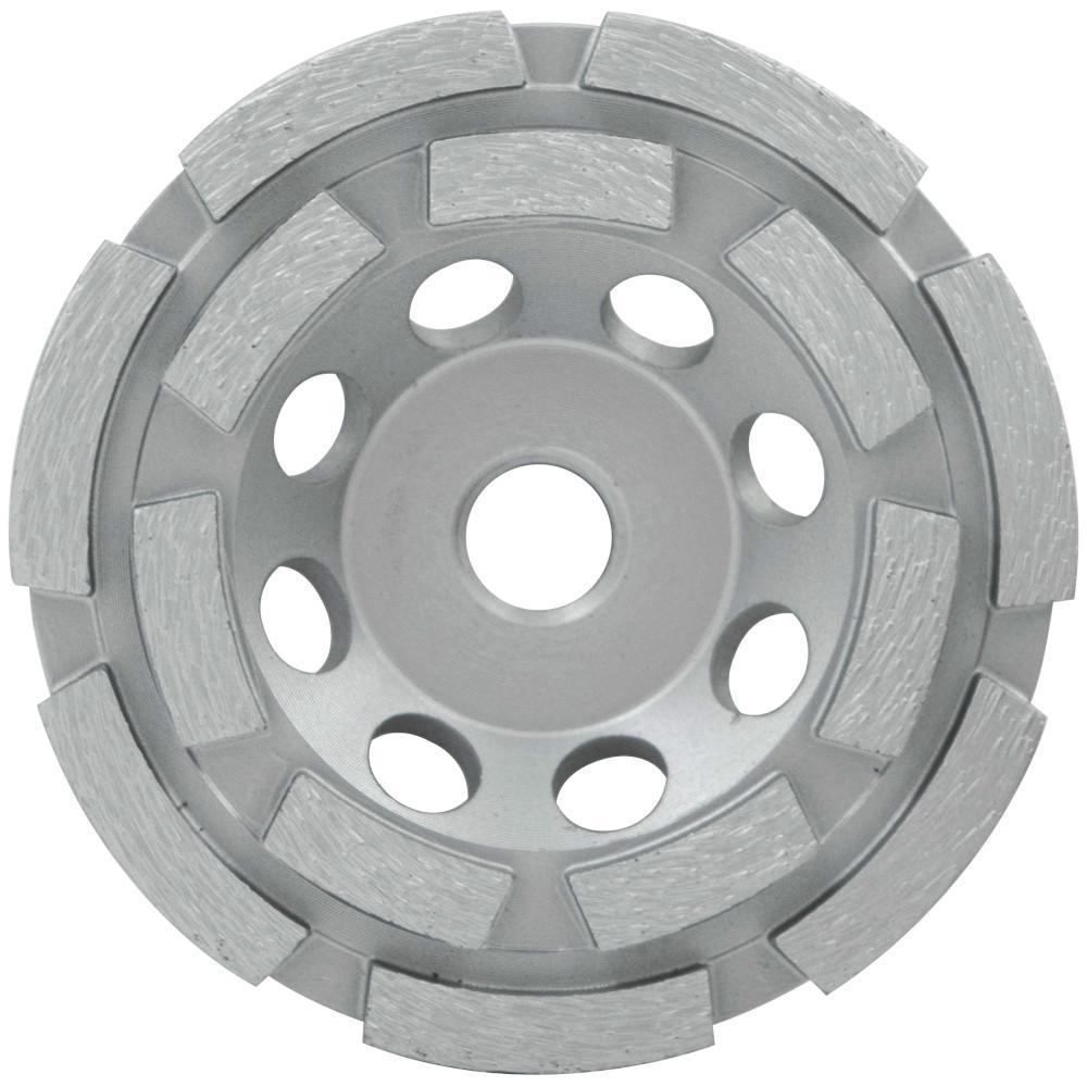 Double Row Diamond Cup Wheel - 4" Dia