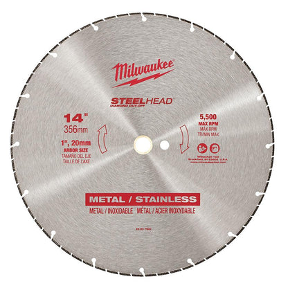 Segmented Diamond Blade - 14" Dia Blade