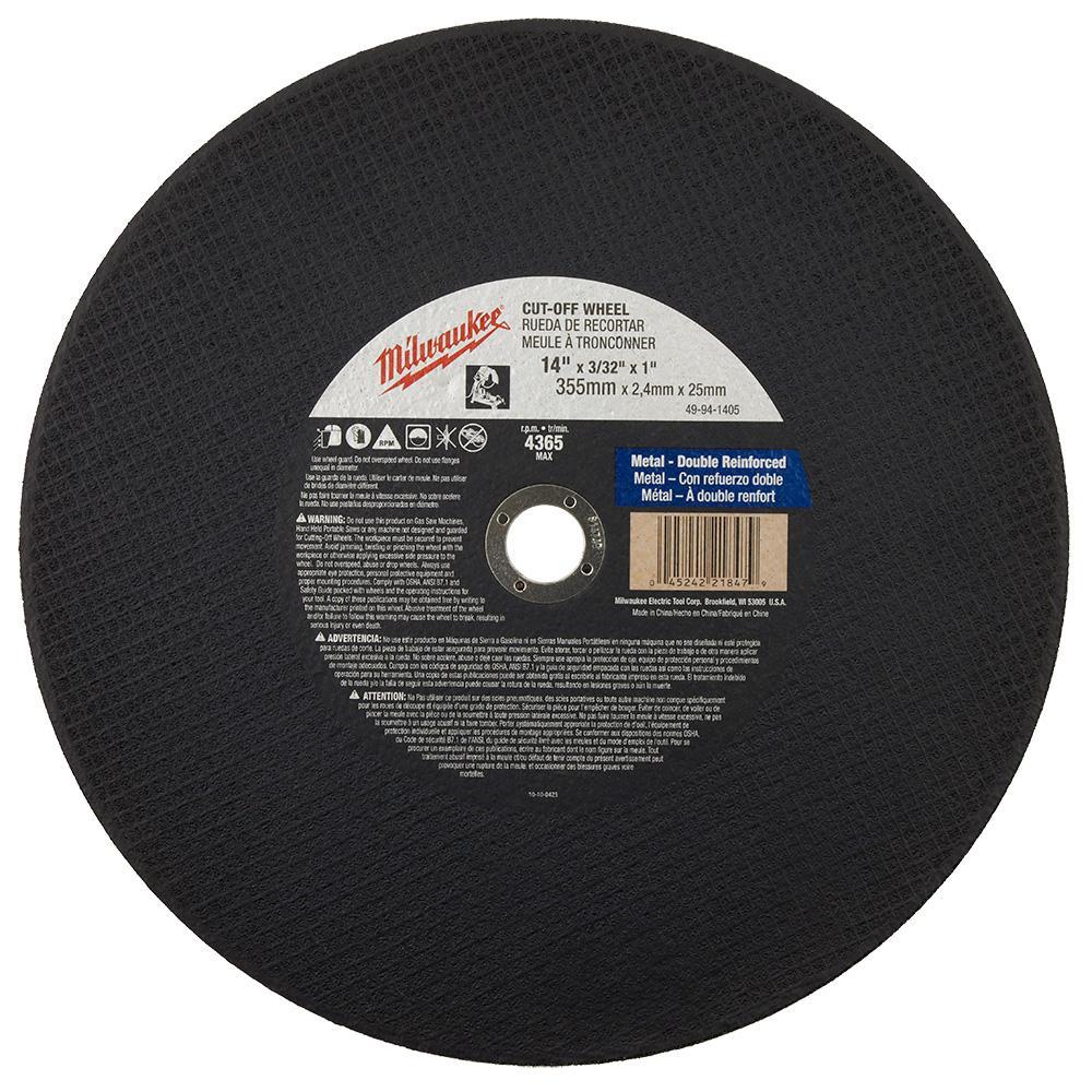 General Purpose Cut-Off Wheel - 1" Center Hole