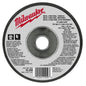 Milwaukee® 49-94-6300 Type 1 Reinforced Cutting Wheel, 6 in Dia x 0.045 in THK, 7/8 in Center Hole, A60T Grit, Aluminum Oxide Abrasive