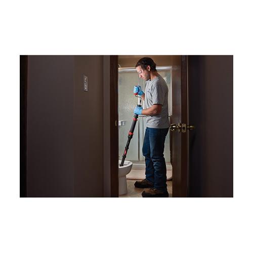 Cordless Toilet Auger With Fixed Pocket