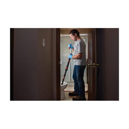 Cordless Toilet Auger With Fixed Pocket