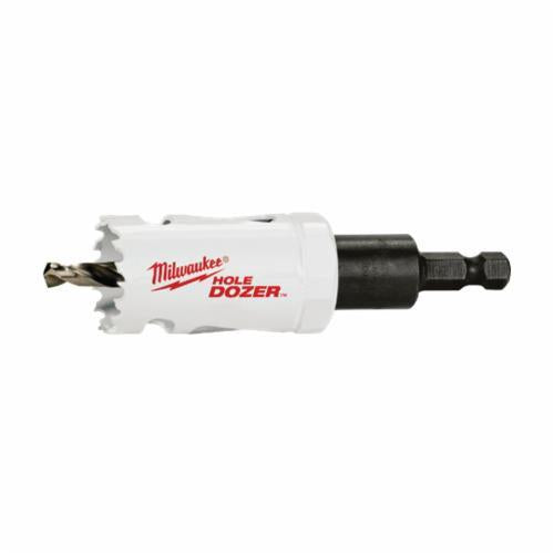 Milwaukee® HOLE DOZER™ Ice Hardened™ 49-56-0062 Hole Saw, 1-1/4 in Dia, 1-1/2 in D Cutting, Bi-Metal/8% Cobalt Cutting Edge