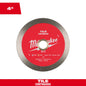 Diamond Max Continuous Saw Blade - Wet/Dry Cutting