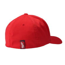 Milwaukee® FlexFit® 504R-SM Lightweight Unisex Fitted Hat, S/M, Red, 63% Polyester, 34% Cotton, 3% Spandex