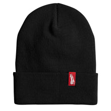 Milwaukee® 506B Cuffed Beanie, Universal, 11 in L x 9.05 in W x 1 in H Head, Black, 100% Acrylic