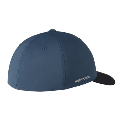Unisex Performance Fitted Hat - S/M - Blue