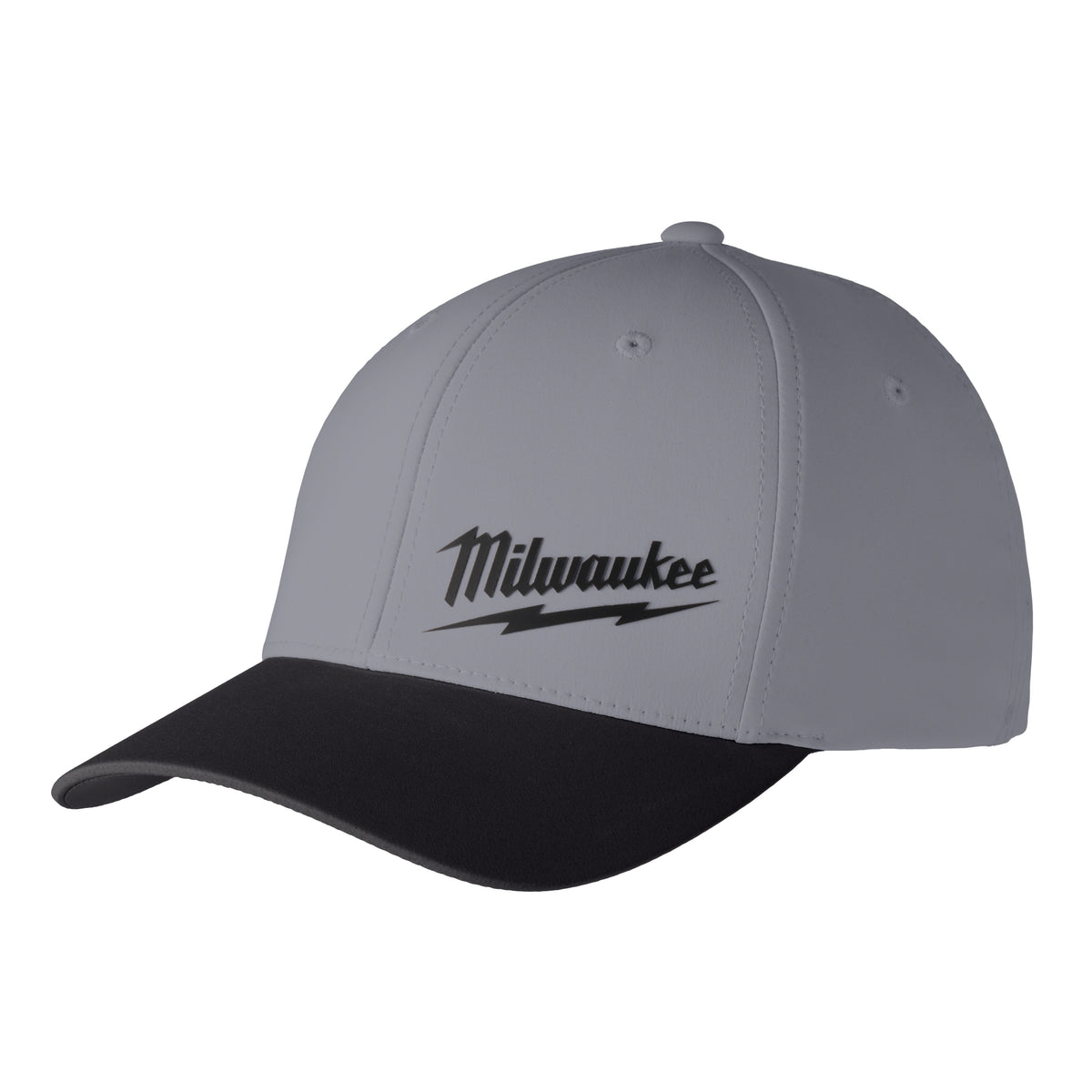 Unisex Performance Fitted Hat - L/XL - Dark Gray
