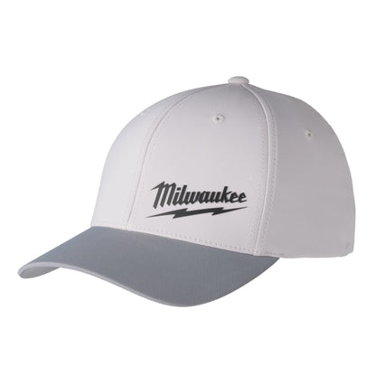 Unisex Performance Fitted Hat - Gray - L/XL