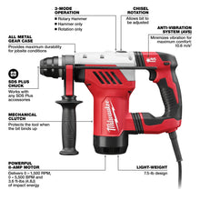 Reversing Corded Rotary Hammer Kit - 5500 Bpm