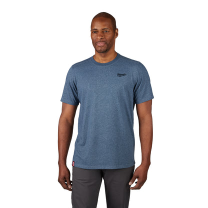 Breathable Lightweight Short Sleeve Hybrid T-Shirt - 3XL