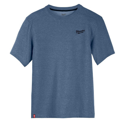 Breathable Lightweight Short Sleeve Hybrid T-Shirt - 603BL-L