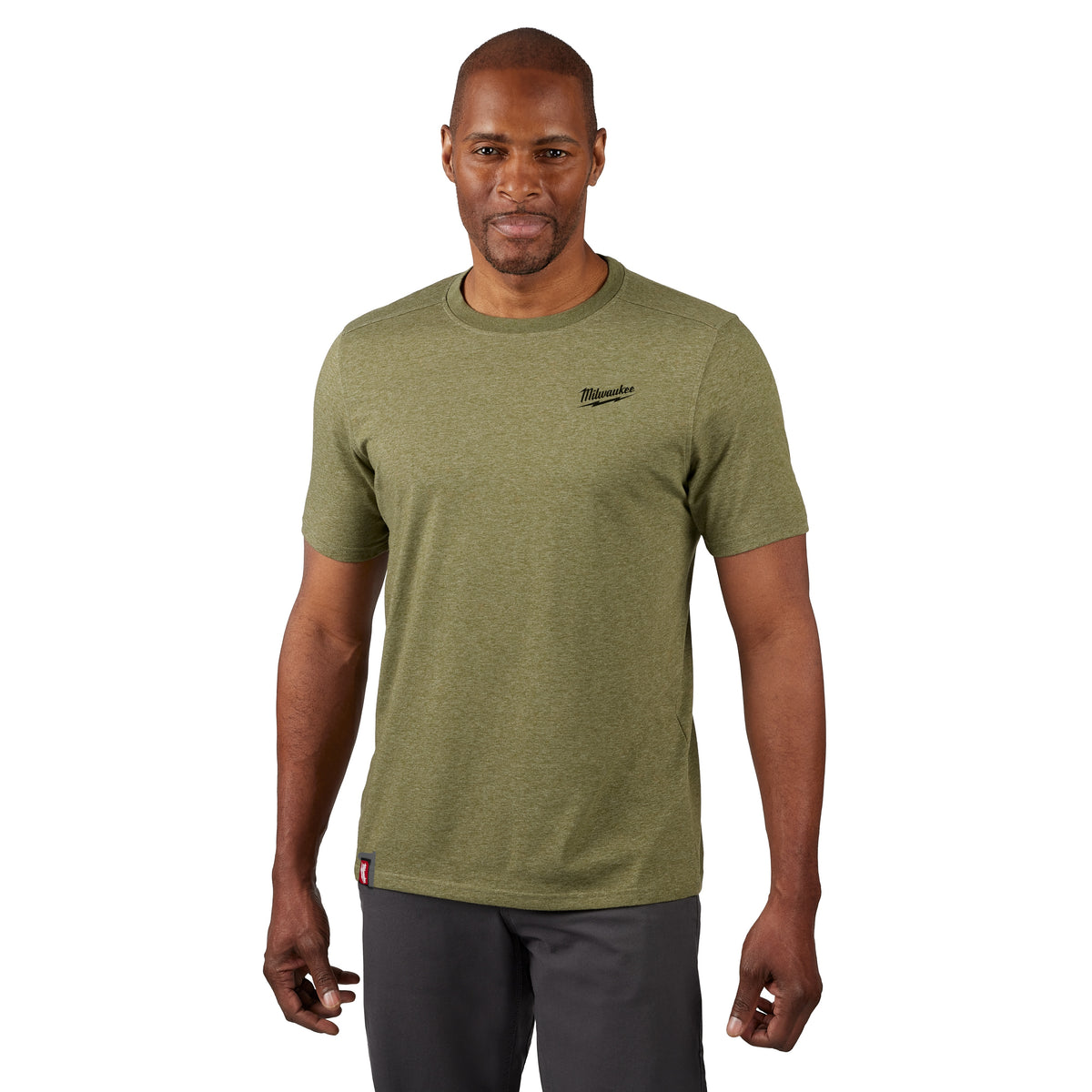 Breathable Lightweight Short Sleeve Hybrid T-Shirt - Green