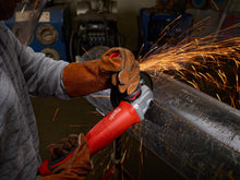Double Insulated Small Angle Grinder - 120 V AC - Black/Red