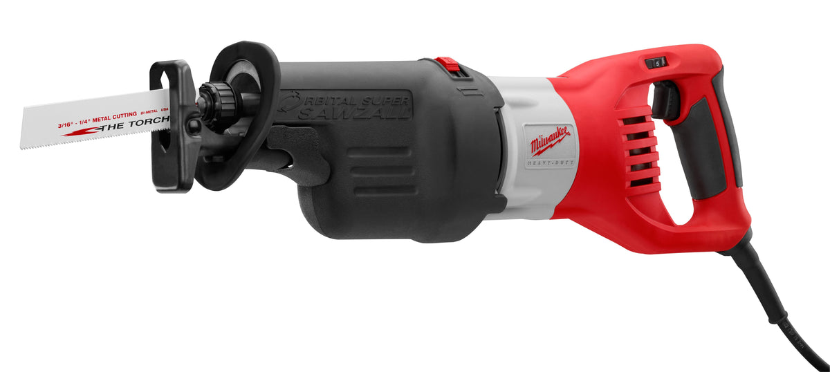 Milwaukee® 6538-21 Corded Reciprocating Saw, 1-1/4 in L, 0 to 2800 spm, 18-3/4 in OAL