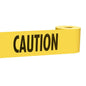 Empire® 71-0301 Economy Grade Standard Barricade Tape, Yellow, 300 ft L 3 in W, Caution Legend, Plastic