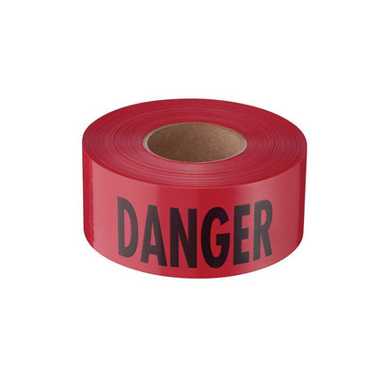 Premium Barricade Tape - Red
