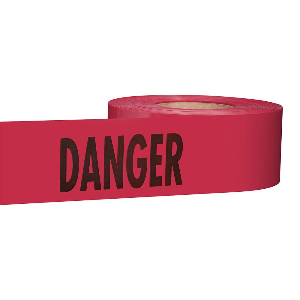 Premium Barricade Tape - Red