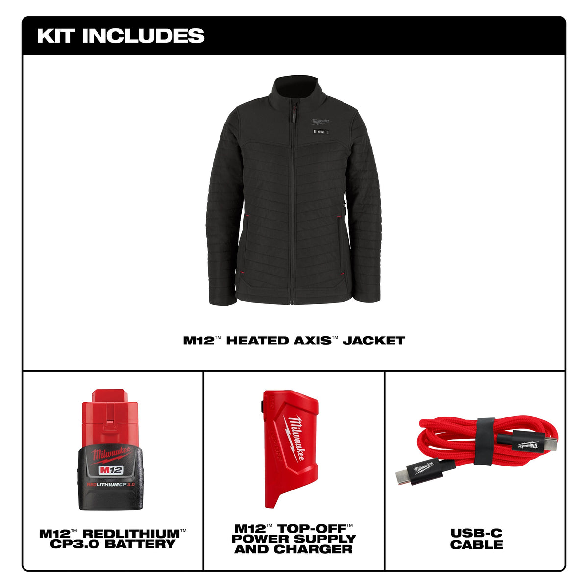 Cordless Jacket Kit - 35" Chest