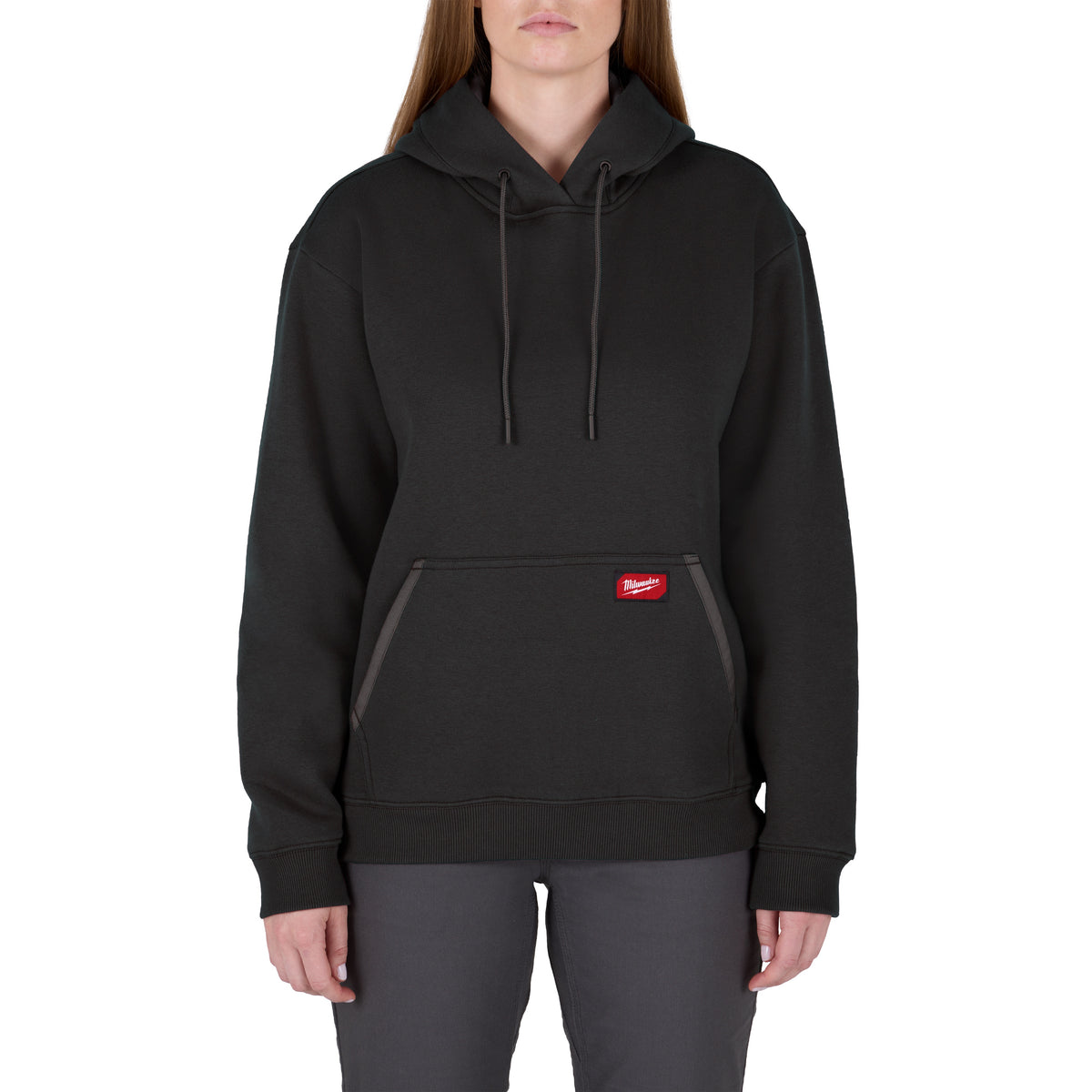 Milwaukee® F251B-M FREEFLEX Hoodie, Women's, M, Black, Cotton/Polyester, 27 in L