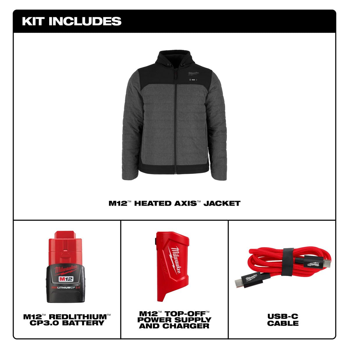 Cordless Jacket Kit - 52" Chest - XL