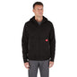 Milwaukee® M250B-XL GRIDIRON™ Hoodie, S, Black, Cotton/Polyester, 48 in Chest
