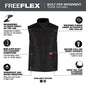 Milwaukee® M350B-M Freeflex Durable Vest, M, Black, Polyester