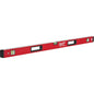 Milwaukee® REDSTICK™ MLBX48 Box Level, 48 in L, 3 Vials, Aluminum, (1) Level/(2) Plumb Vial Position, 0.0005 in/in Accuracy