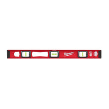 Milwaukee® MLIBM24 Heavy Duty Magnetic I-Beam Level, 24 in L, 3 Vials, Aluminum, 0.0005 in Accuracy