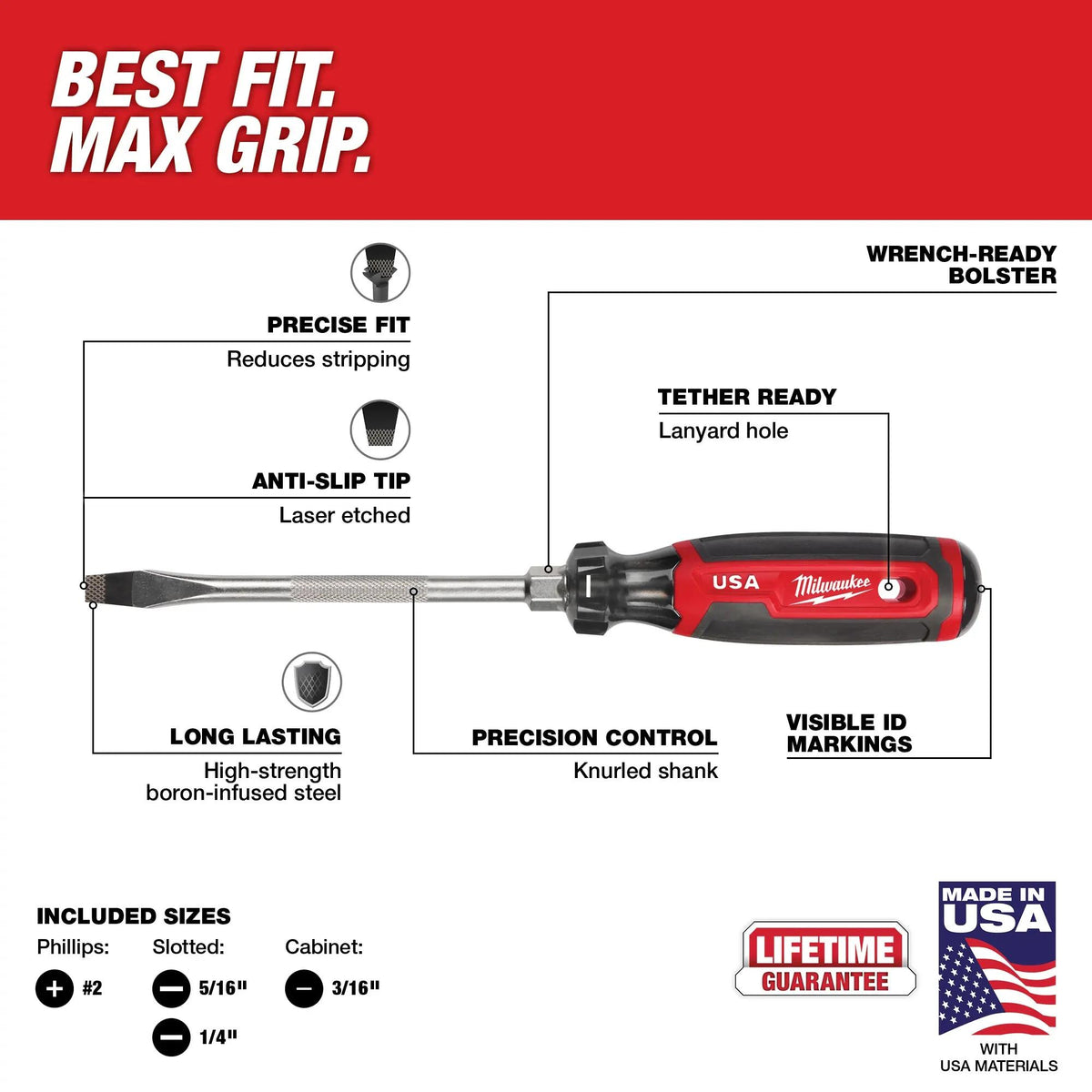 Screwdriver Sets - 4 Pieces