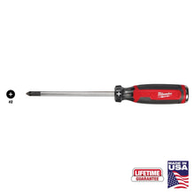 Milwaukee® MT205 Demolition Screwdriver, #2 Point Phillips® Point, 10.8 in OAL, Polypropylene Handle