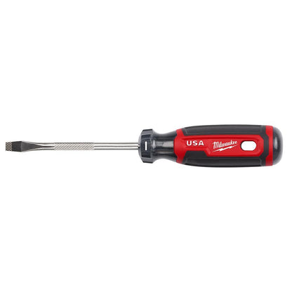 Standard Screwdriver - 1/4" Point Slotted Point - Steel