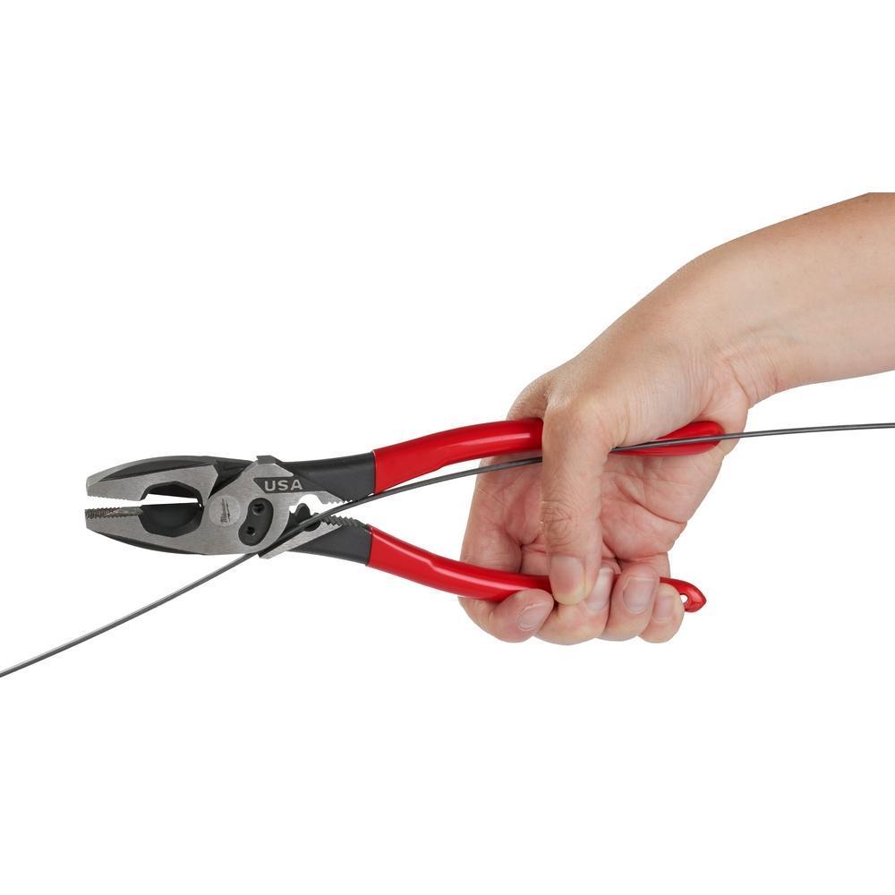 Linemans Plier - 9" - Red