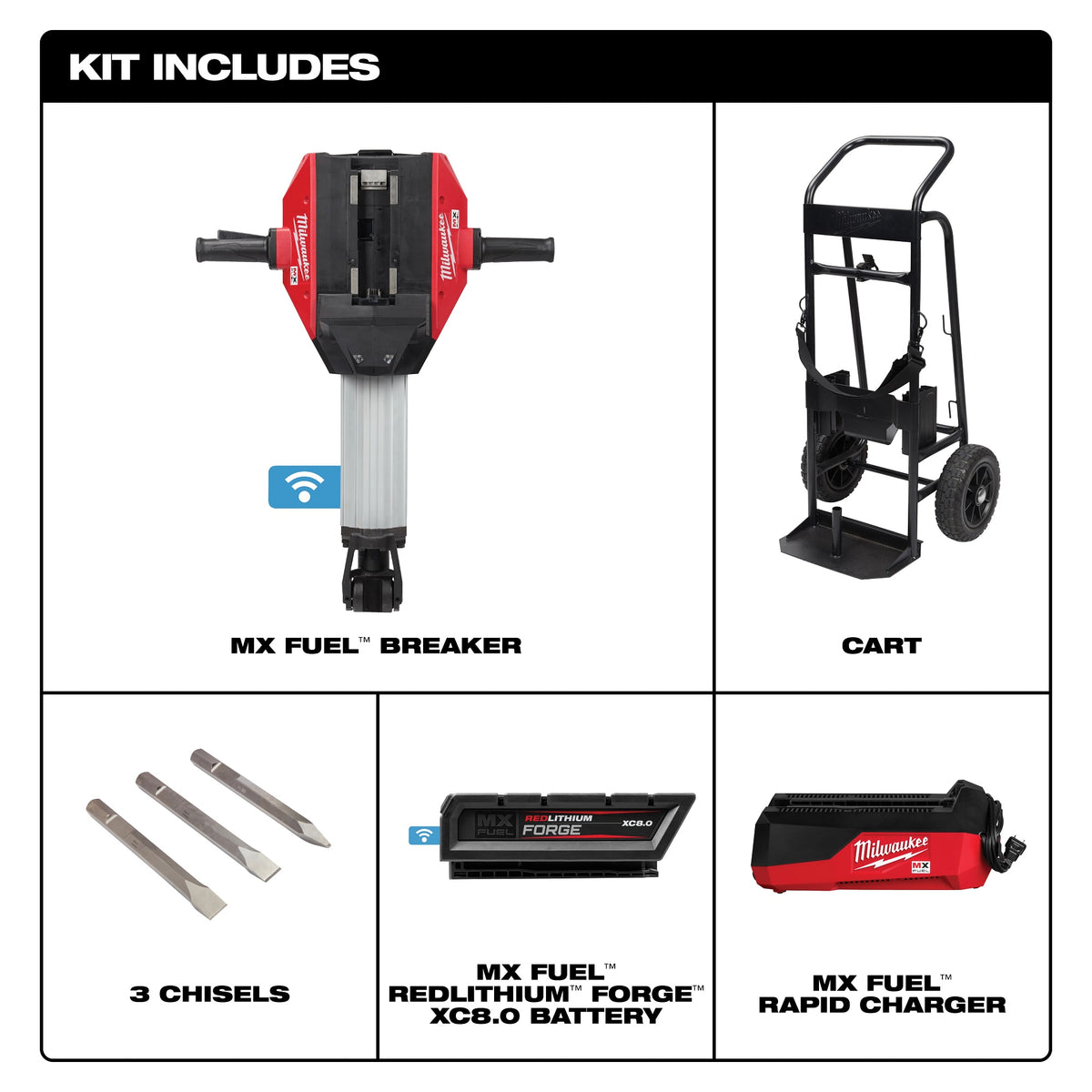 Cordless Breaker Kit - 120 V