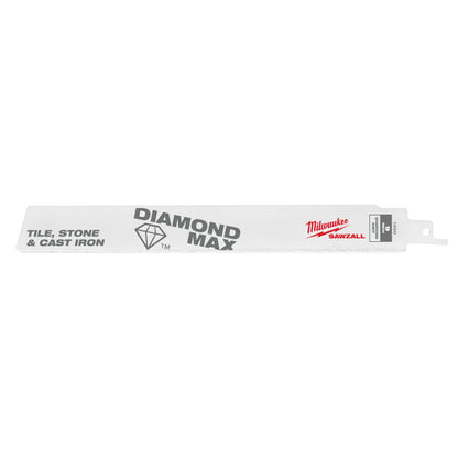 Straight Back Reciprocating Saw Blade - D6A Steel - Sawzall