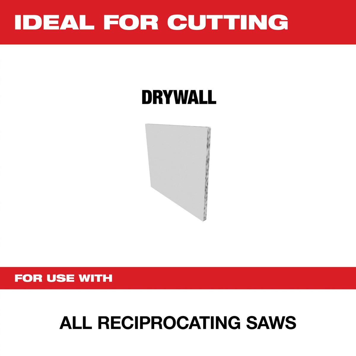Tapered Back Reciprocating Saw Blade - Bi-Metal