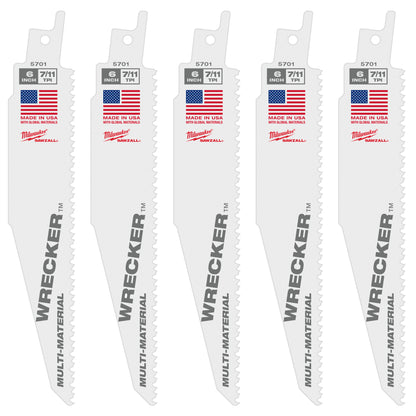 Purpose Tapered Back Reciprocating Saw Blade - Bi-Metal