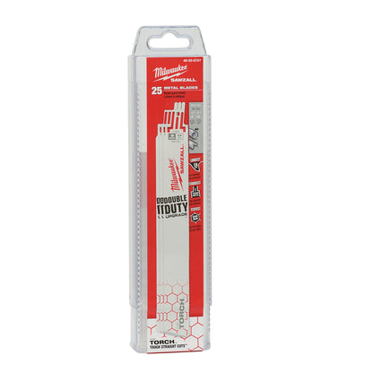 Double Duty Straight Back Reciprocating Saw Blade, 24 TPI