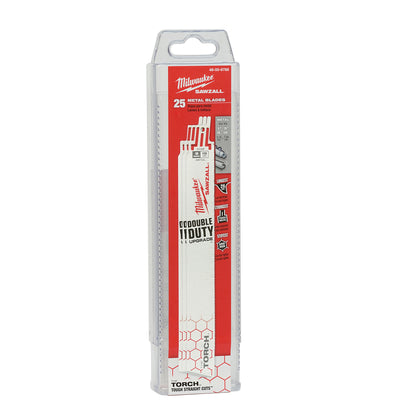 Double Duty Straight Back Reciprocating Saw Blade, 24 TPI