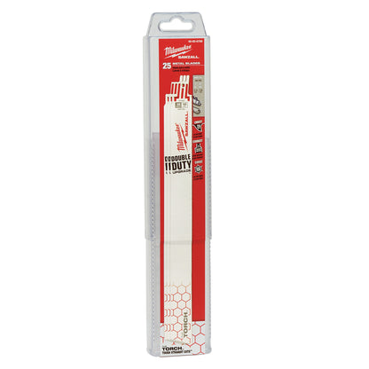 Double Duty Straight Back Reciprocating Saw Blade, 24 TPI