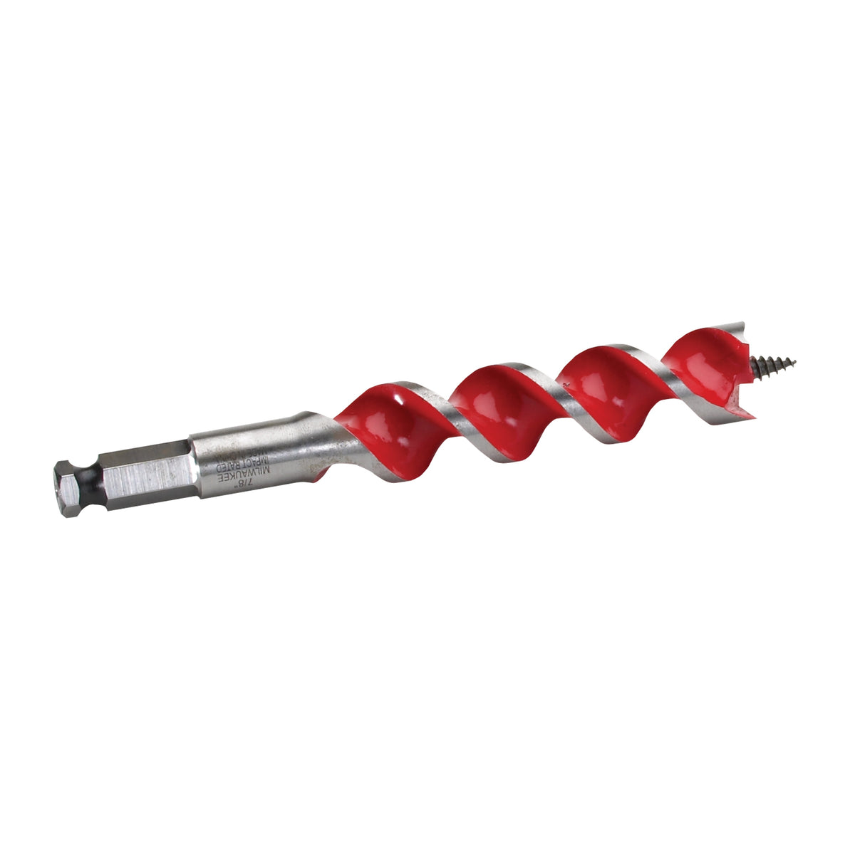 Double Wing Solid Center Spur Auger Bit - Alloy Steel