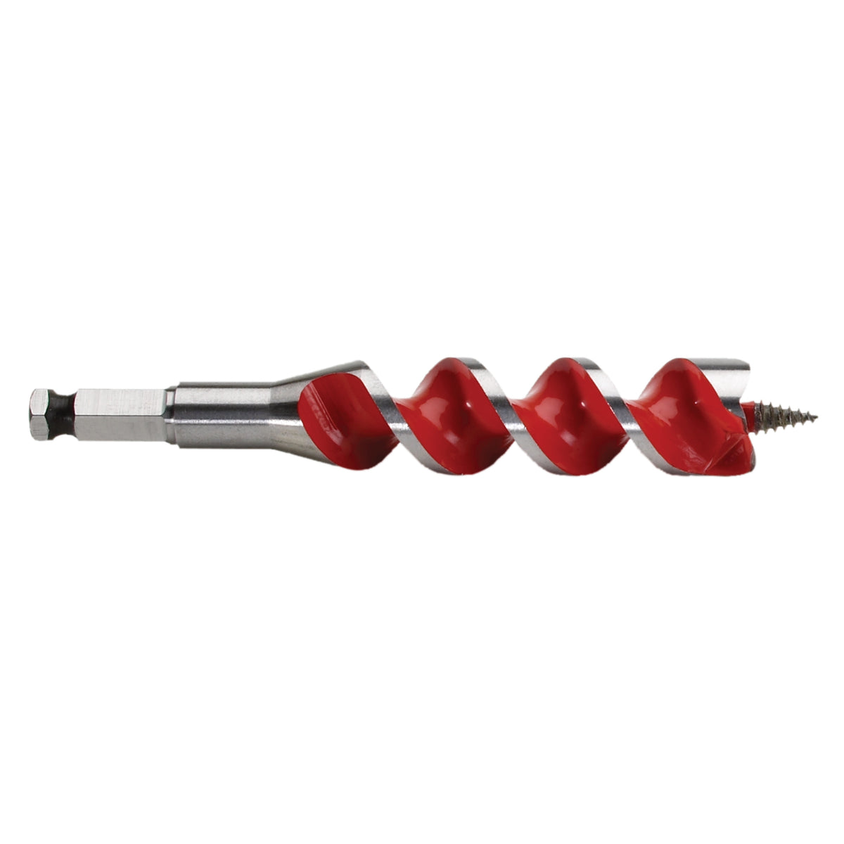 Double Wing Solid Center Spur Auger Bit - Alloy Steel